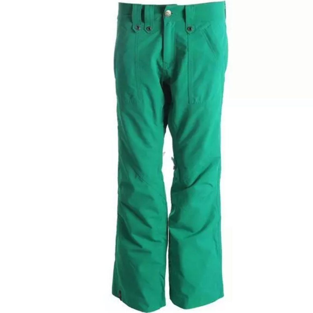 NWOT Bonfire Rosa womens snowboard pants - size medium - green